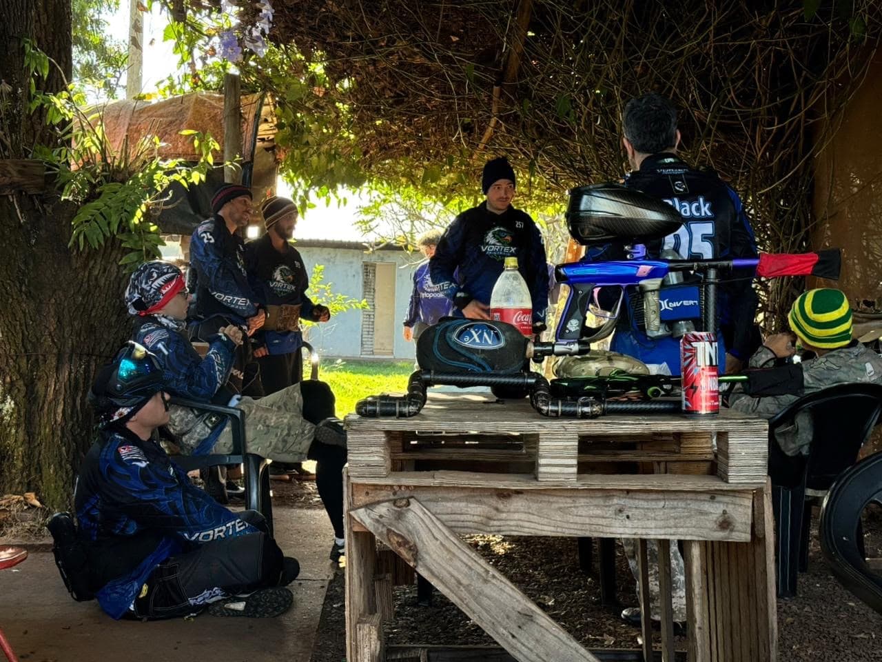 Registro do Vórtex Paintball no Bilac Field Paintball