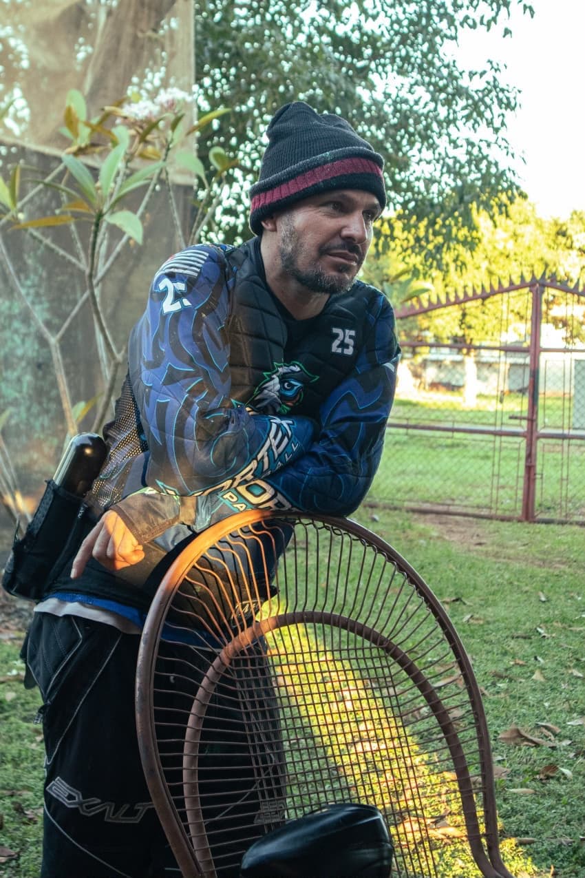 Registro do Vórtex Paintball no Bilac Field Paintball
