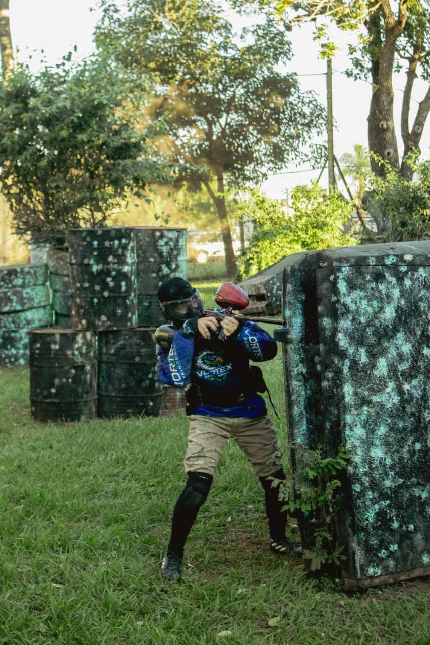 Registro do Vórtex Paintball no Bilac Field Paintball