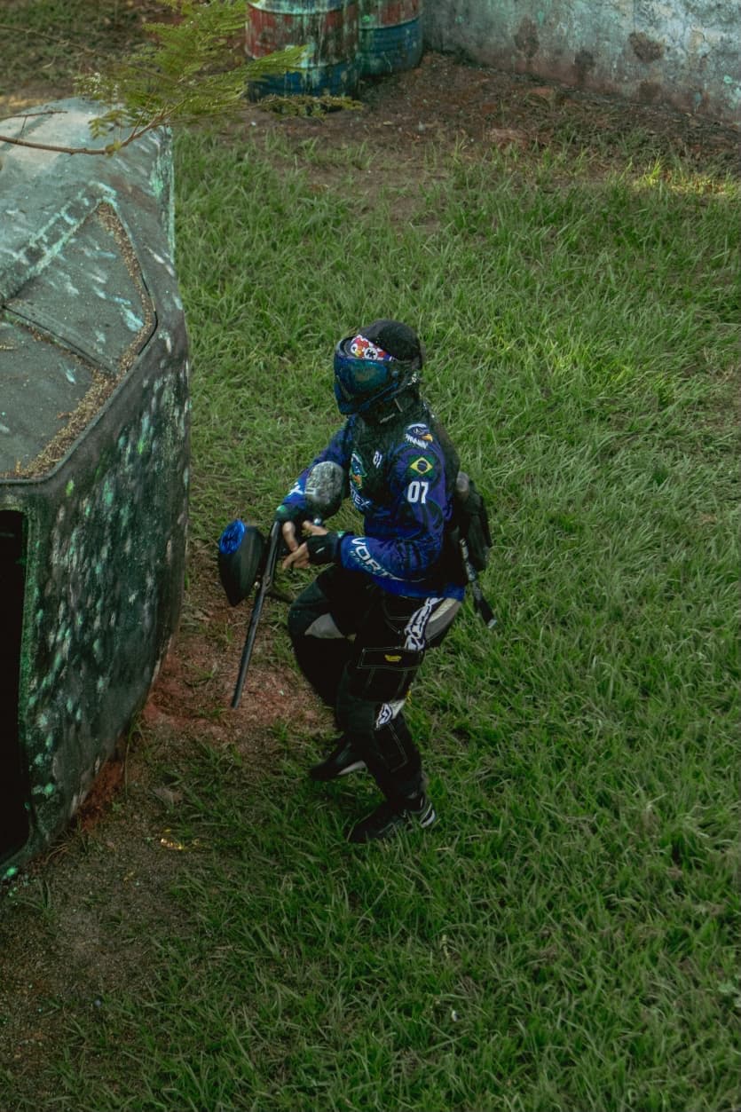 Registro do Vórtex Paintball no Bilac Field Paintball