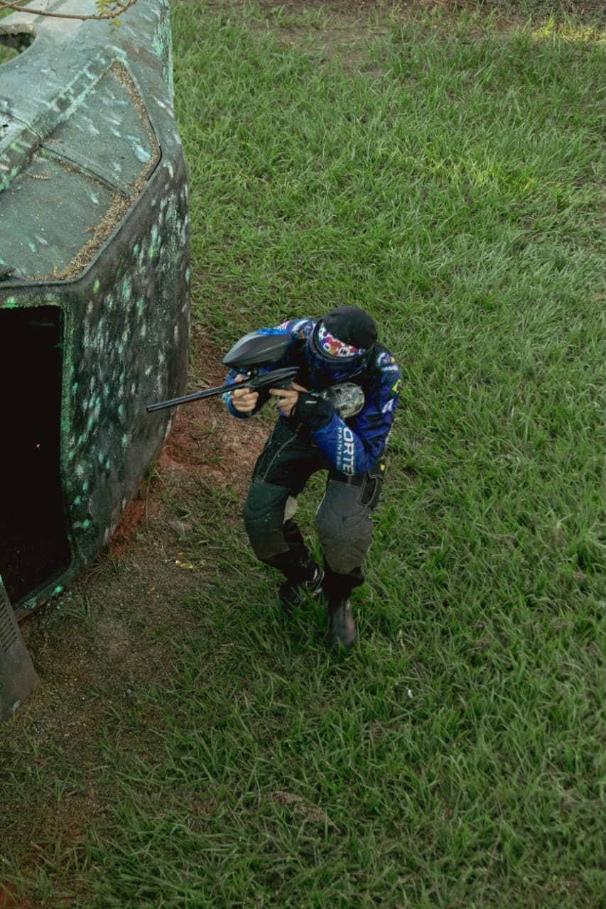 Registro do Vórtex Paintball no Bilac Field Paintball