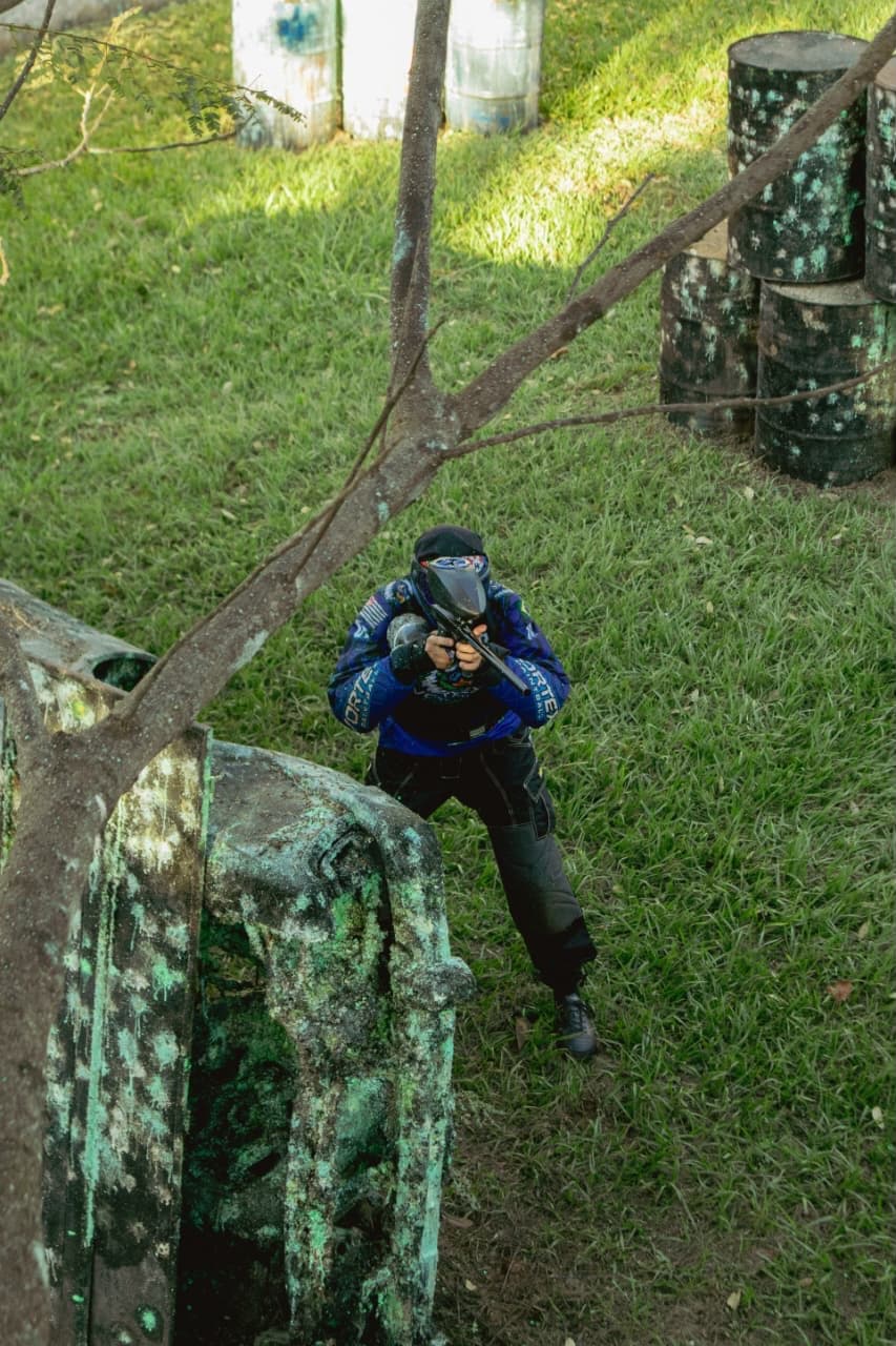 Registro do Vórtex Paintball no Bilac Field Paintball