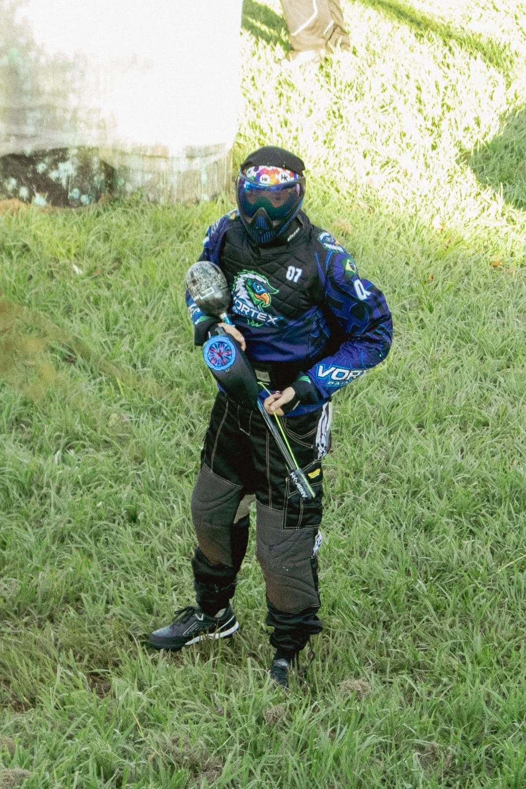 Registro do Vórtex Paintball no Bilac Field Paintball