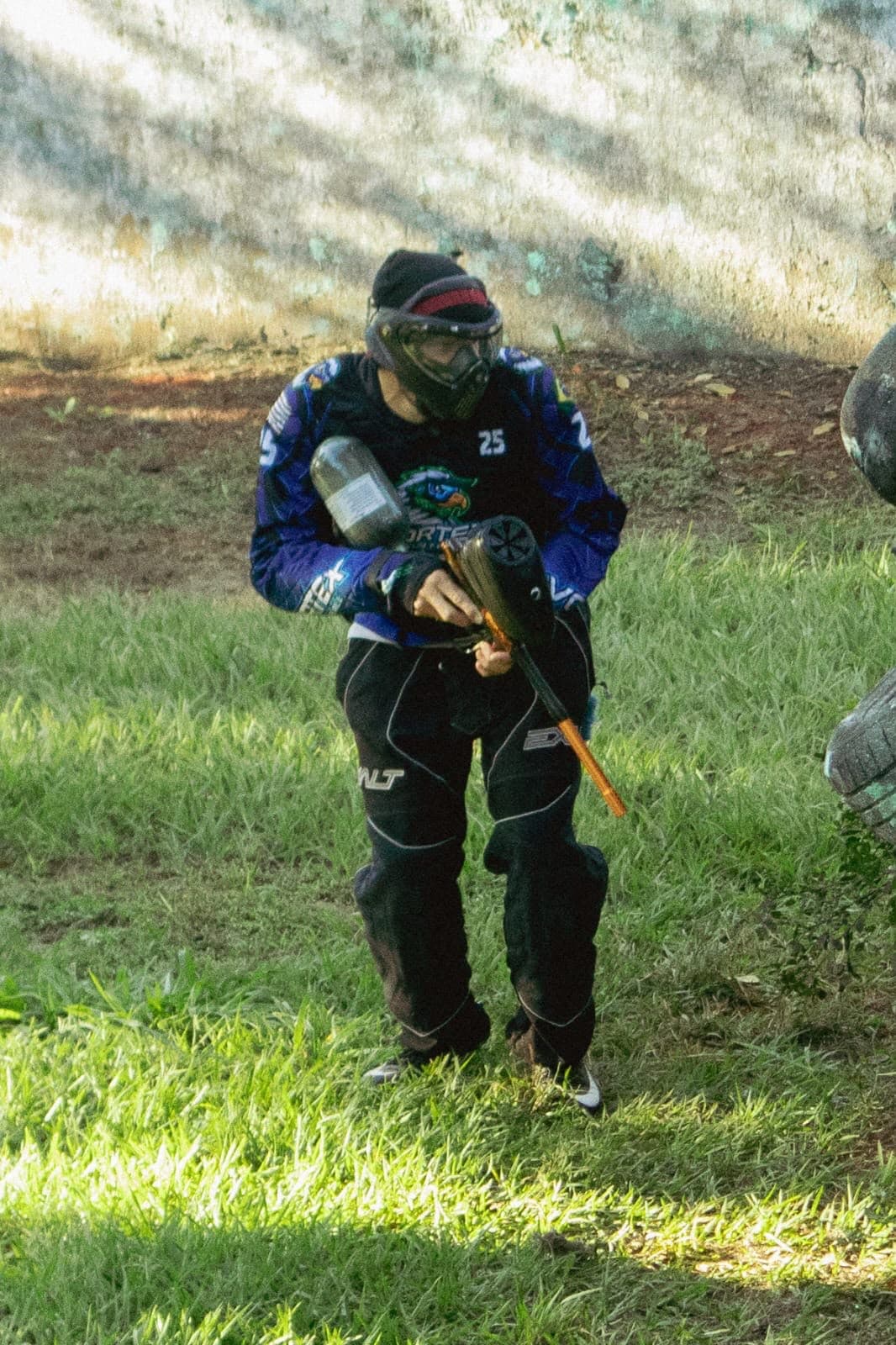 Registro do Vórtex Paintball no Bilac Field Paintball
