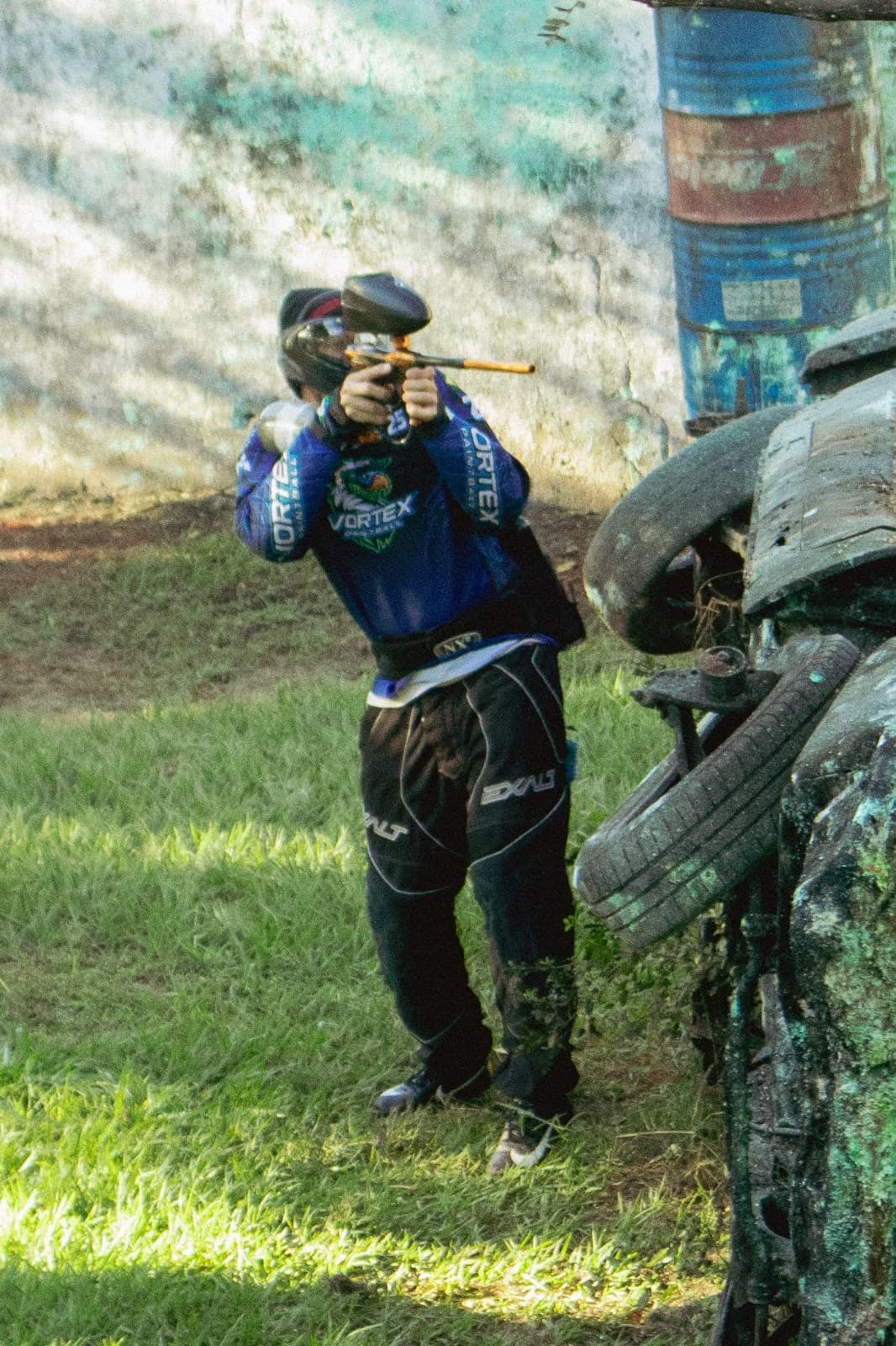 Registro do Vórtex Paintball no Bilac Field Paintball