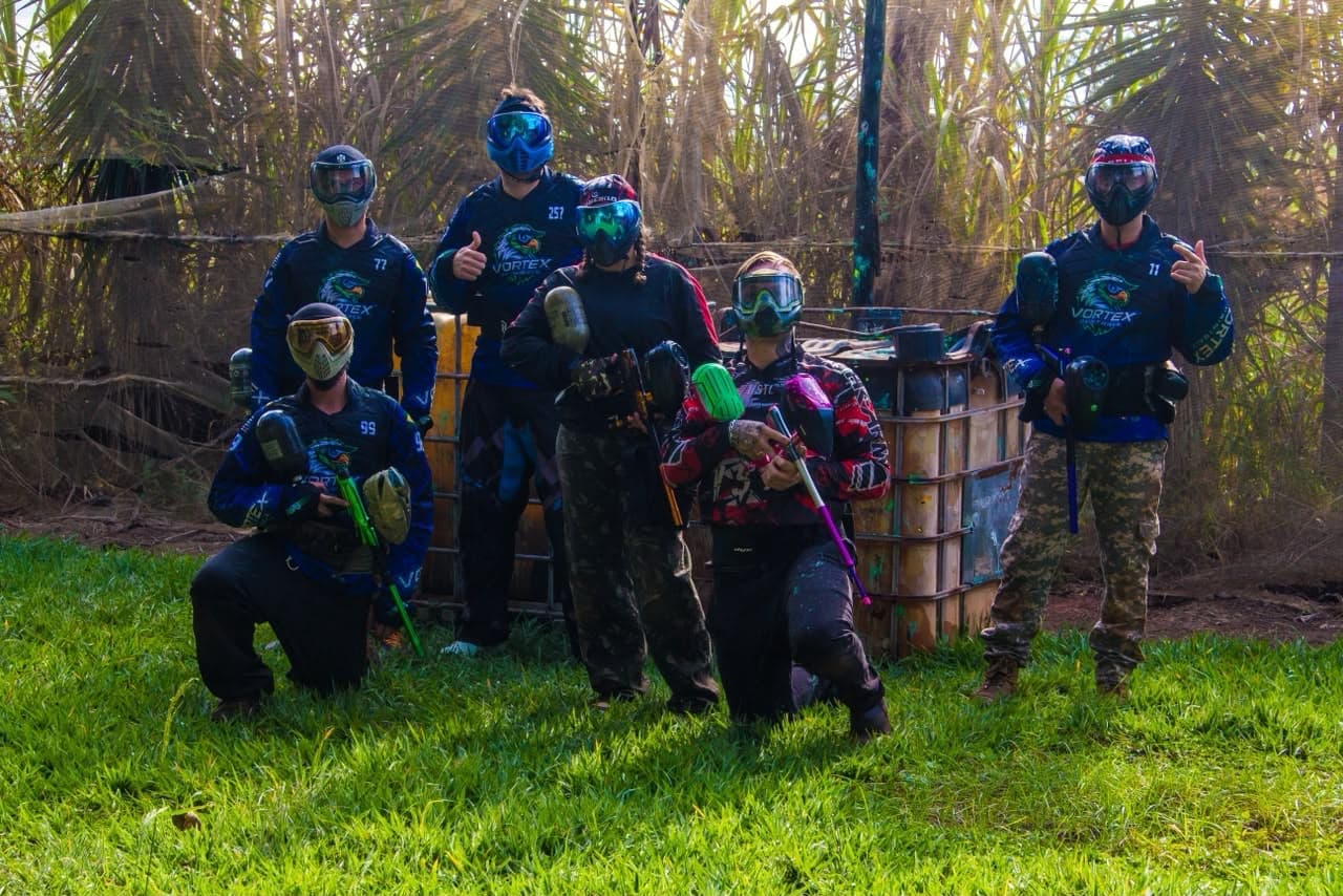 Registro do Vórtex Paintball no Bilac Field Paintball