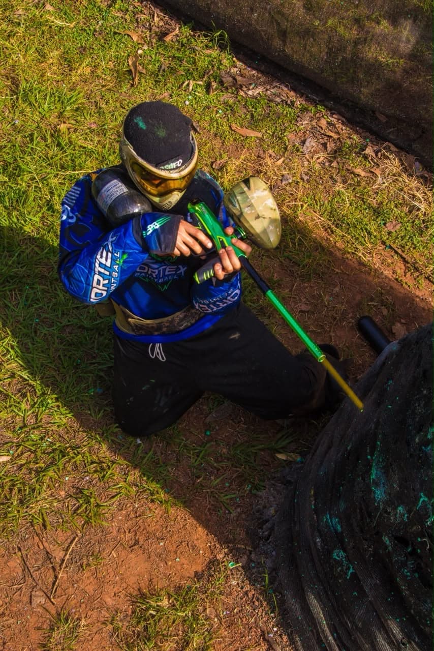 Registro do Vórtex Paintball no Bilac Field Paintball