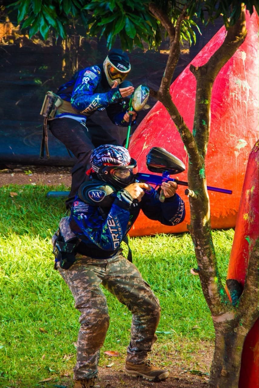 Registro do Vórtex Paintball no Bilac Field Paintball
