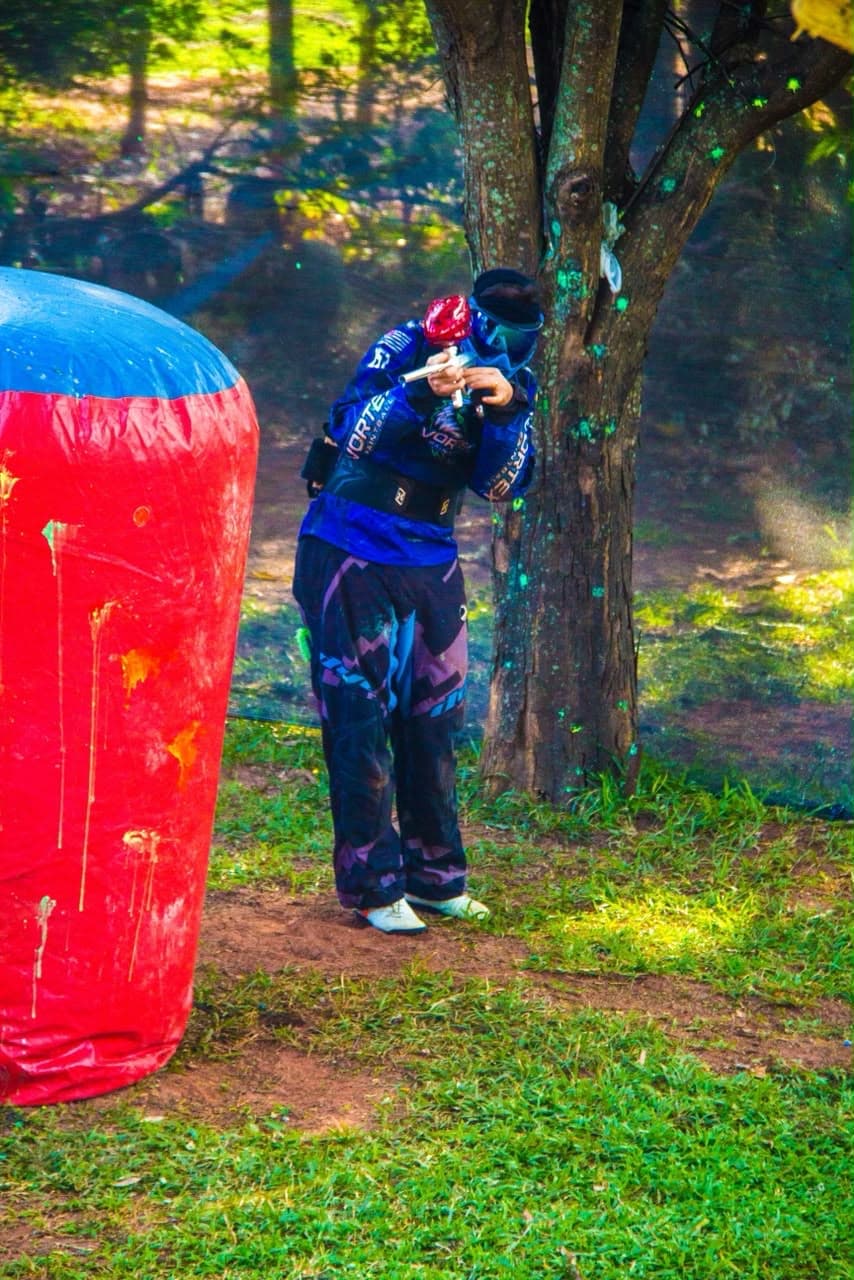 Registro do Vórtex Paintball no Bilac Field Paintball