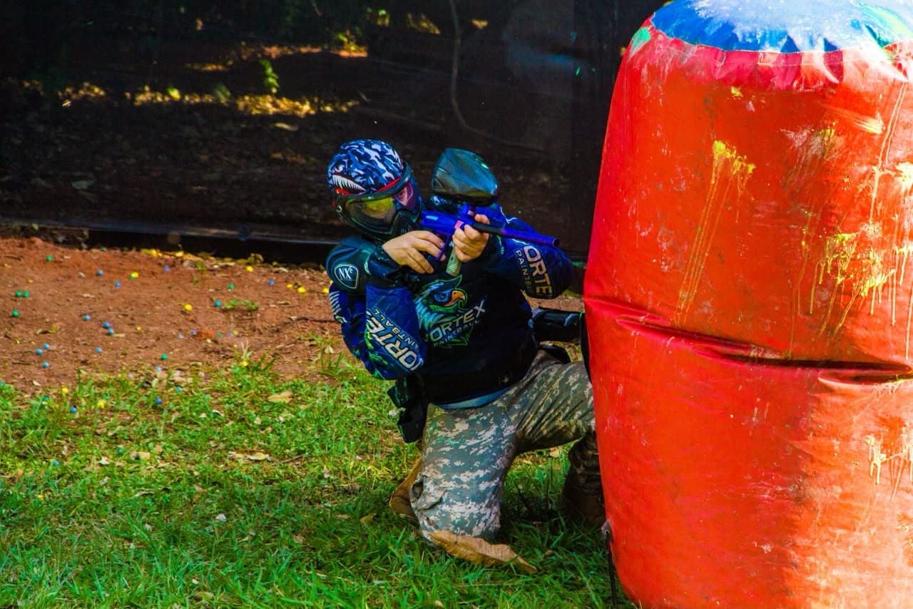 Registro do Vórtex Paintball no Bilac Field Paintball