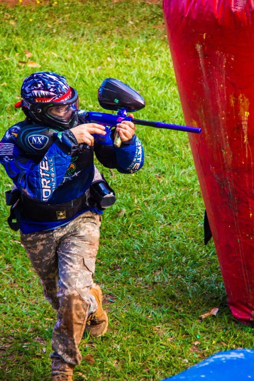 Registro do Vórtex Paintball no Bilac Field Paintball