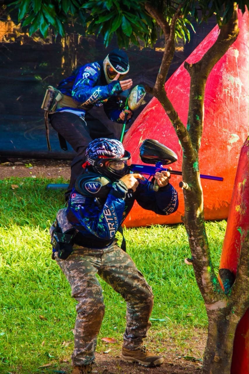 Registro do Vórtex Paintball no Bilac Field Paintball
