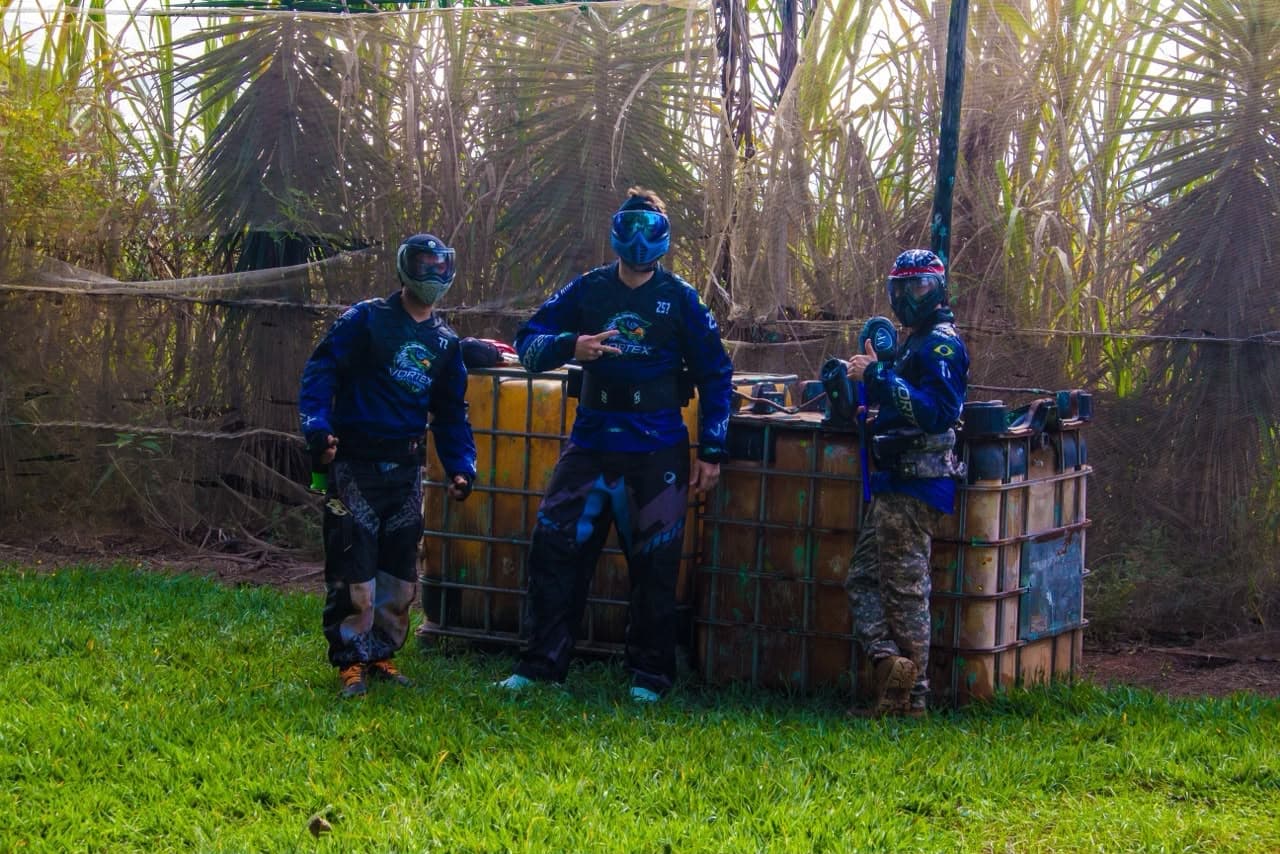 Registro do Vórtex Paintball no Bilac Field Paintball